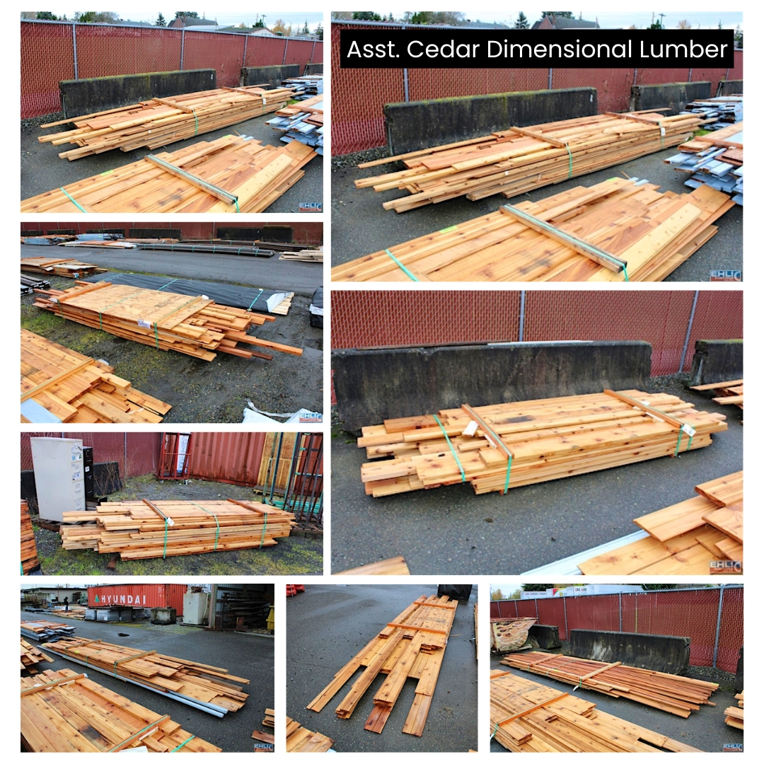Asst. Cedar Dimensional Lumber